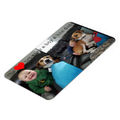 Magnet Flexible l'amour entre un garçon et son chien (Côté Gauche)