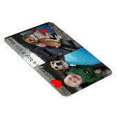 Magnet Flexible l'amour entre un garçon et son chien (Côté Droit)