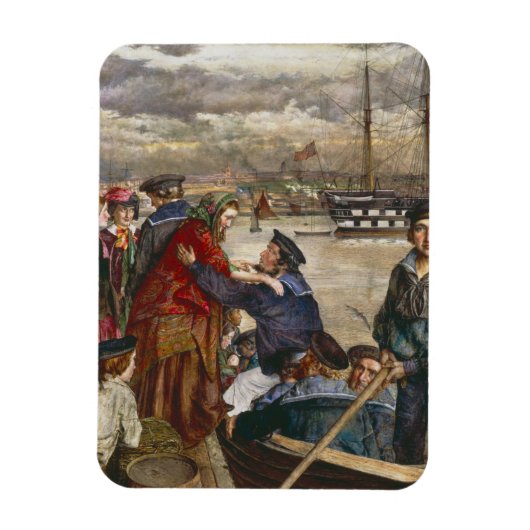 Magnet Flexible L'amour et l'épouse des marins (Vertical)