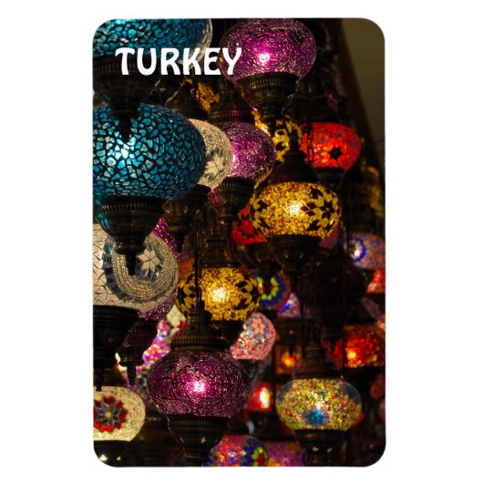 Magnet Flexible Lampes turques traditionnelles (Vertical)