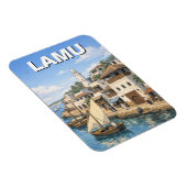 Magnet Flexible Lamu Kenya (Côté Droit)