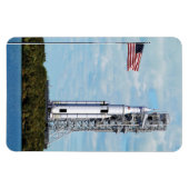 Magnet Flexible Lanceur de fusée du système SLS de la NASA (Horizontal)