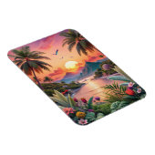 Magnet Flexible Landscape Tropical Beach (Côté Droit)