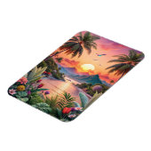 Magnet Flexible Landscape Tropical Beach (Côté Gauche)