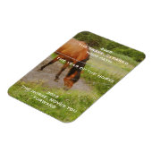 Magnet Flexible L'année du Cheval, citation 2026 (Côté Gauche)