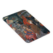 Magnet Flexible L'Annonciation avec les bergers à faire du fromage (Côté Droit)