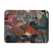 Magnet Flexible L'Annonciation avec les bergers à faire du fromage (Horizontal)