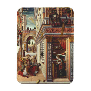 Magnet Flexible L'Annonciation Carlo Crivelli Art de la Renaissanc