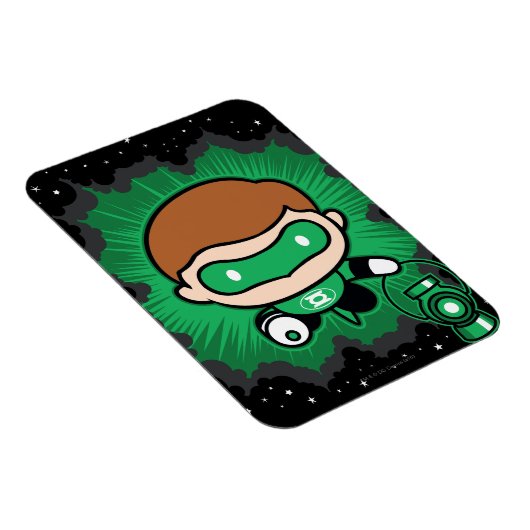 Magnet Flexible Lanterne verte de Chibi qui traverse l'espace (Côté Droit)