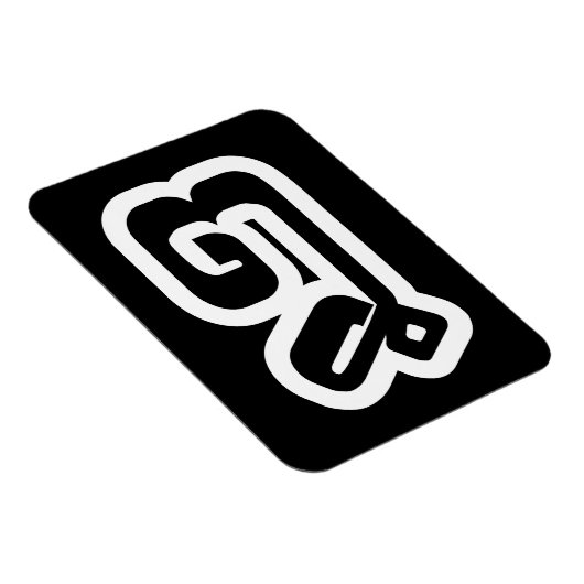 Magnet Flexible Lao / Laos Numéro Huit / 8 / ໘ (Mauvais/Peuple) La (Côté Droit)