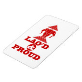 MAGNET FLEXIBLE LAO'D ET FIER (Côté Gauche)