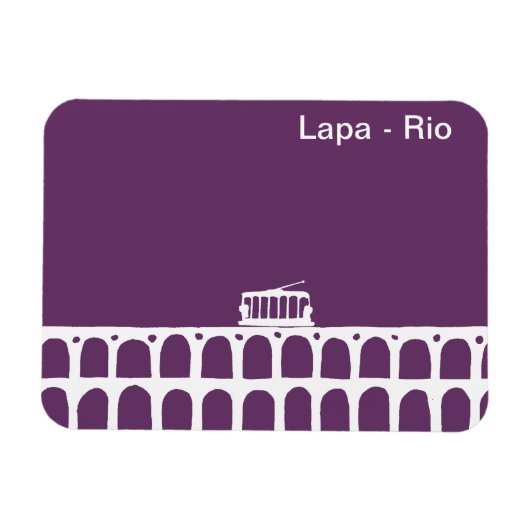 Magnet Flexible Lapa - Rio de Janeiro (Horizontal)