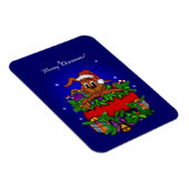 Magnet Flexible Lapin de Noël (Côté Droit)