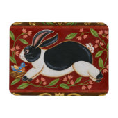 Magnet Flexible Lapin Folk (Horizontal)