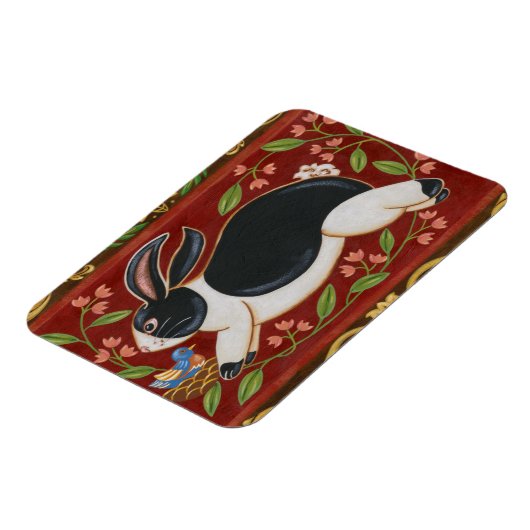 Magnet Flexible Lapin Folk (Côté Gauche)
