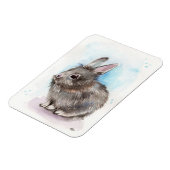 Magnet Flexible Lapin gris (Côté Gauche)