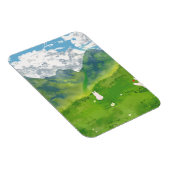 Magnet Flexible Lapin mignon à Mountain View (Côté Droit)