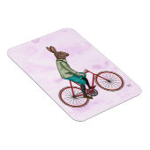 Magnet Flexible Lapin Sur Vélo 3 (Côté Droit)