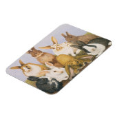 Magnet Flexible Lapins chanceux (Côté Gauche)