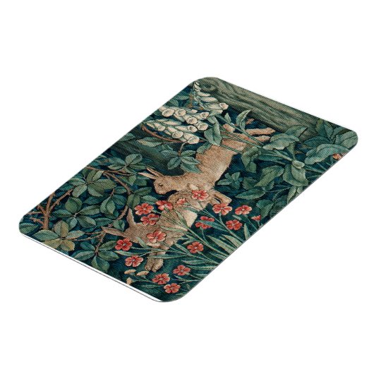 Magnet Flexible Lapins de la forêt de Morris (Côté Gauche)