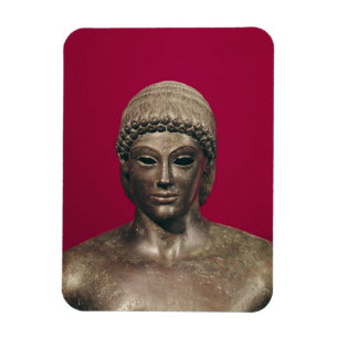 Magnet Flexible L'Apollo de Piombino, tête de la statue, a trouv