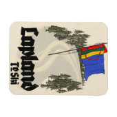 Magnet Flexible Laponie Pour Skier (Horizontal)
