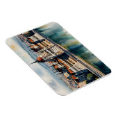 Magnet Flexible L'aquarelle de Budapest (Côté Droit)