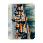 Magnet Flexible L'aquarelle de Budapest (Vertical)