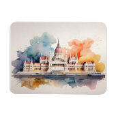 Magnet Flexible L'aquarelle de Budapest (Horizontal)