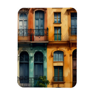 Magnet Flexible L'aquarelle de Buenos Aires