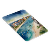 Magnet Flexible L'aquarelle de Cancun (Côté Droit)