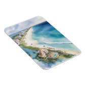 Magnet Flexible L'aquarelle de Cancun (Côté Droit)