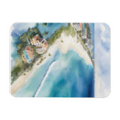 Magnet Flexible L'aquarelle de Cancun (Horizontal)