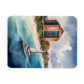 Magnet Flexible L'aquarelle de Cancun (Horizontal)