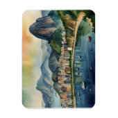Magnet Flexible L'aquarelle de Rio de Janeiro (Vertical)