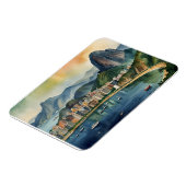 Magnet Flexible L'aquarelle de Rio de Janeiro (Côté Gauche)