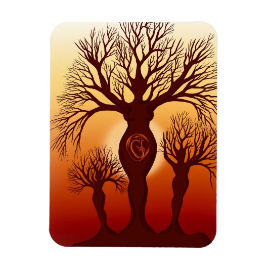 Magnet Flexible L'arbre de la maternité (Vertical)