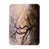 Magnet Flexible L'arbre des corbeaux, 1822 (Vertical)