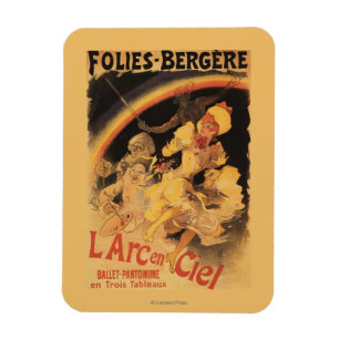 Magnet Flexible L'Arc-en-Ciel Ballet at Folies-Bergeren