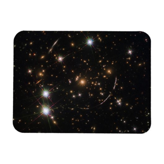 Magnet Flexible L'Arc Sunburst Dans Un Gros Cluster Galaxy (Horizontal)