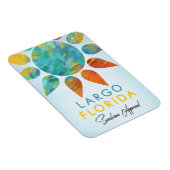 Magnet Flexible Largo Florida Sunshine Travel (Côté Droit)