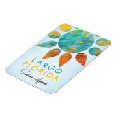 Magnet Flexible Largo Florida Sunshine Travel (Côté Gauche)