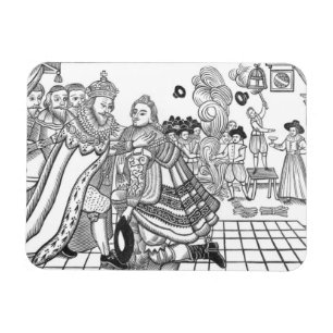 Magnet Flexible L'arrivée de Sa Majesté Charles (1600-49) Princ