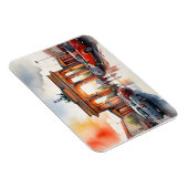 Magnet Flexible L'art de l'aquarelle à Berlin (Côté Droit)
