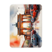 Magnet Flexible L'art de l'aquarelle à Berlin (Vertical)