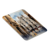 Magnet Flexible L'art de l'aquarelle à Milan (Côté Droit)