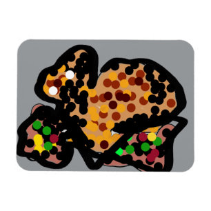 Magnet Flexible L'art des points d'écureuil