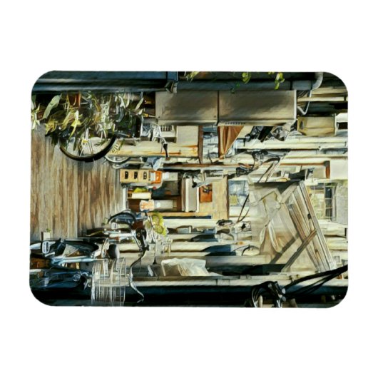 Magnet Flexible L'artisanat du vélo (Horizontal)