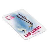 Magnet Flexible las leñas ski argentin (Côté Droit)