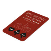 Magnet Flexible Las Vegas Casino Skyline Mariage Enregistrer La Da (Côté Gauche)
